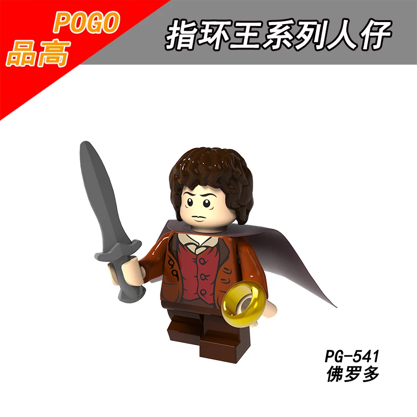 Одиночная PG541 Hobbit Frodo Baggins Gandalf Thranduil Elvenking Mayor Galadriel Merlin Artanis, Nerwen