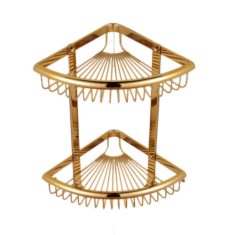 

Triangle-Basket Double Corner Triangle-Basket Bathroom Cosmetics Storage Basket
