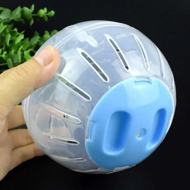 10/12 см ПЭТ шаровой Пластик устройство заземления для бега хомяк, домашнее животное Небольшой упражнения игрушка