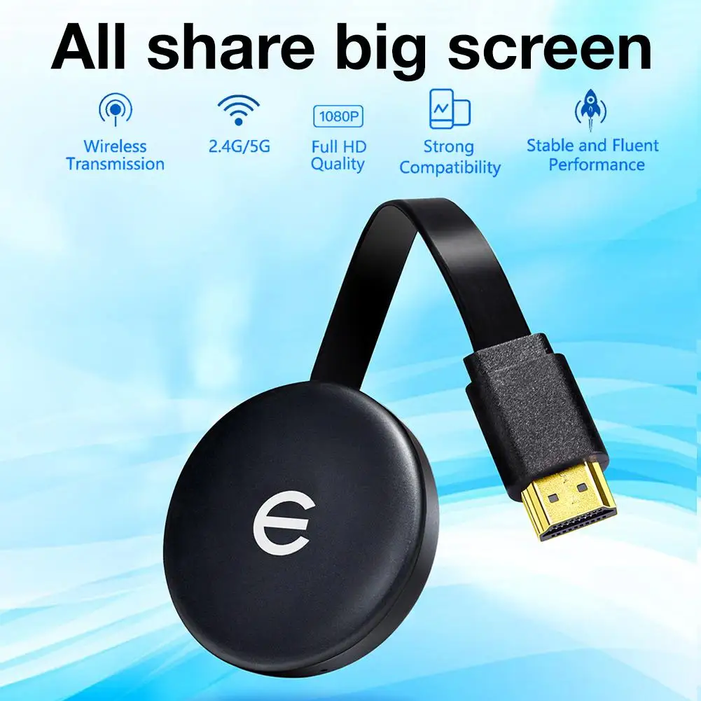 Новейшая модель ТВ карты MiraScreen 2 4/5G Wifi TV ключ приемник Поддержка HDMI Miracast HD Дисплей