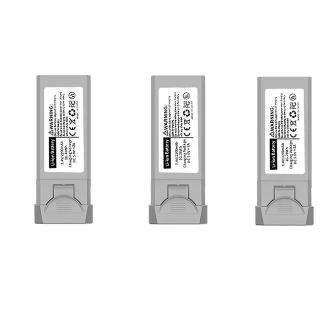 L900 PRO SE Drone Spare Part 7.4V 2200mAh Battery/Propeller/Arm For L900 Pro SE Accessories L900 PRO SE Avoidance Drone  Battery 3PCS White Battery