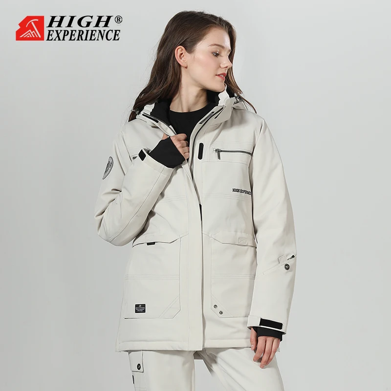 Лыжный костюм для женщин, костюм для сноуборда, мужской зимний костюм, зимняя Лыжная куртка, зимние штаны, комплекты для сноуборда, уплотненный зимний костюм, зимний костюм