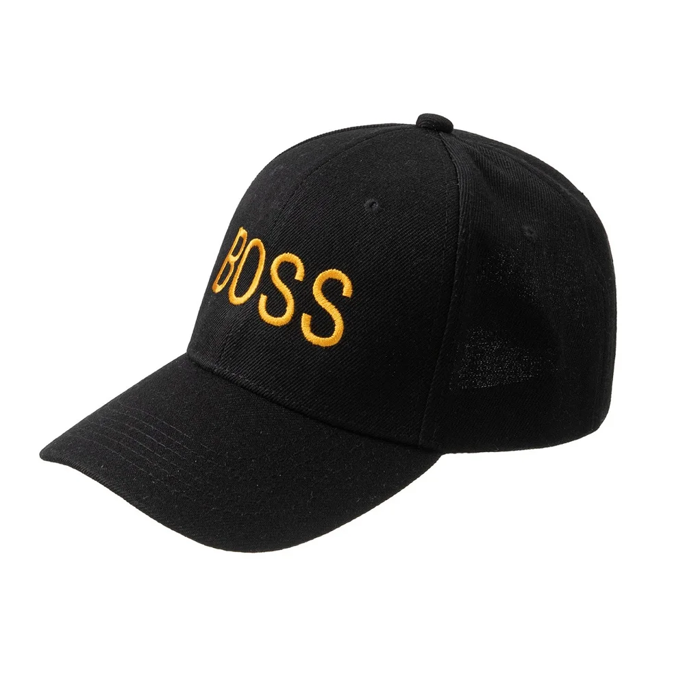 red dad cap Family Matching Baseball Caps Trendy Boss Little Boss Letter Embroidery Low Profile Street Dad Hats Adjustable Sun Hats Black mens black baseball cap Baseball Caps