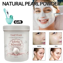 Natural Pure Pearl Powder Whitening Mask Powder Remove Acne Blackheads Fade Spot Face Repair Facial Mask Peel Off Skin Care Sets