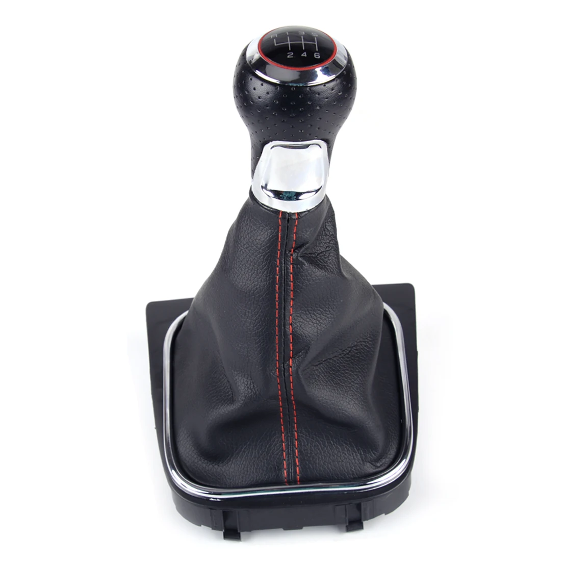 CITALL подходит для VW Golf 5 MK5 R32 GTI 2004-2008 1K0 711 113 5/6 скорость ручной Рычажная ручка переключения передач с крышкой багажника - Название цвета: 6 Speed