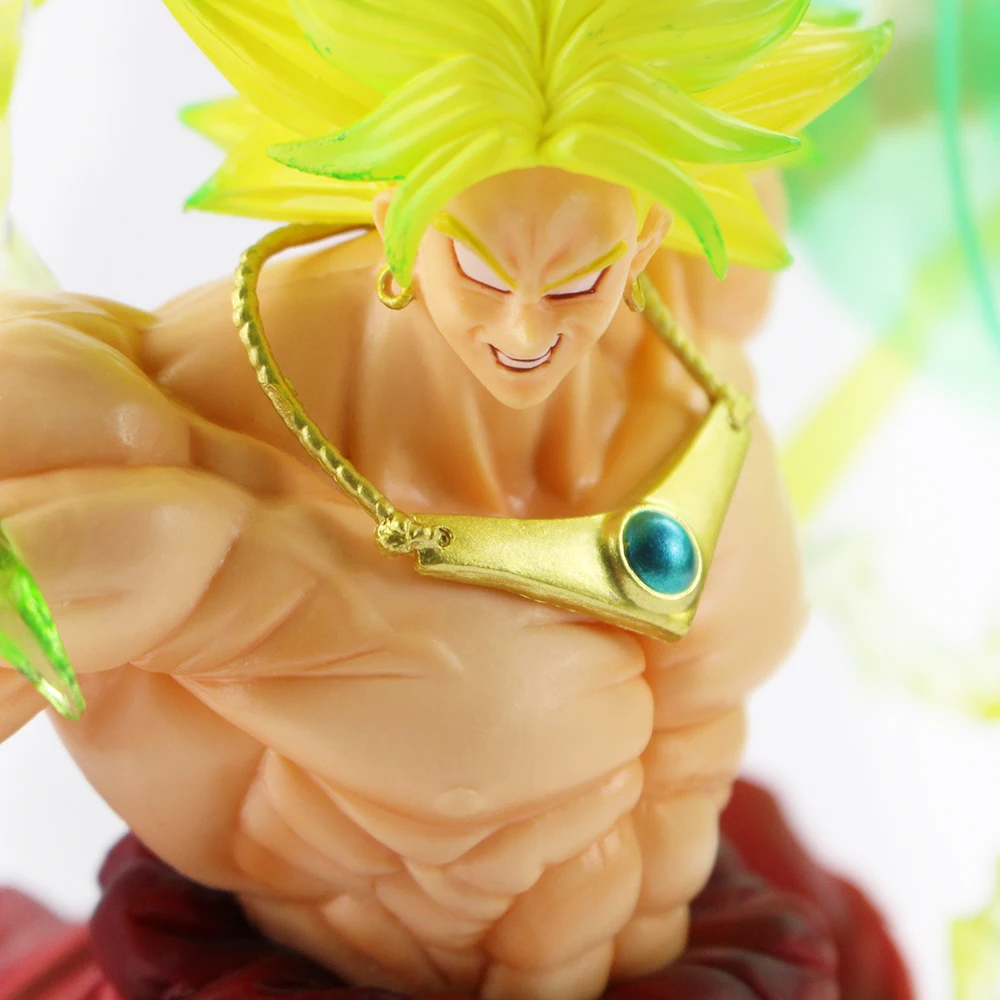 Dragon Ball Z Super Senshi Broly Super Saiyan ПВХ Коллекционная Фигурка фигурки героев «Жемчуг дракона Z» модель игрушки