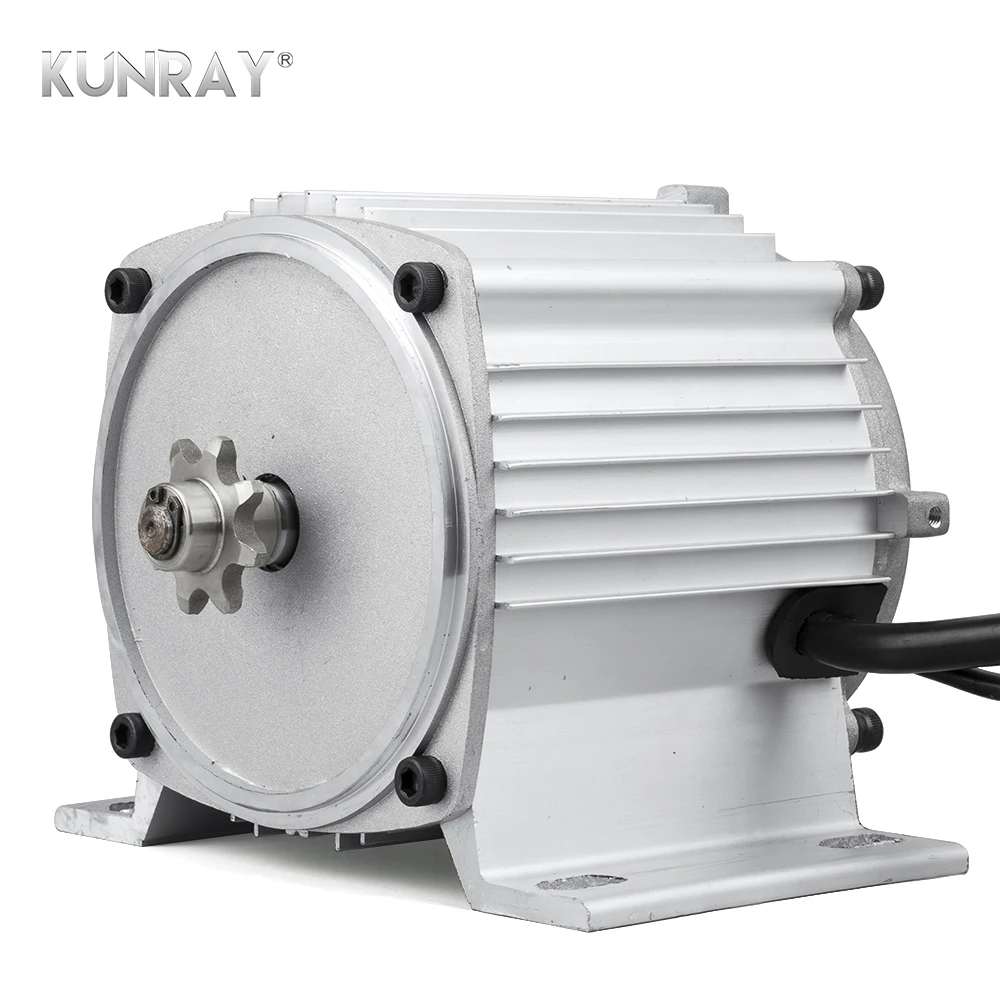 US $108.29 KUNRAY MY1020 BLDC Mid Motor Brushless 48V 750W DC Electric Motorcycle Engine Motor Kit For EBike Dirt Bike Tricycle Quad Car