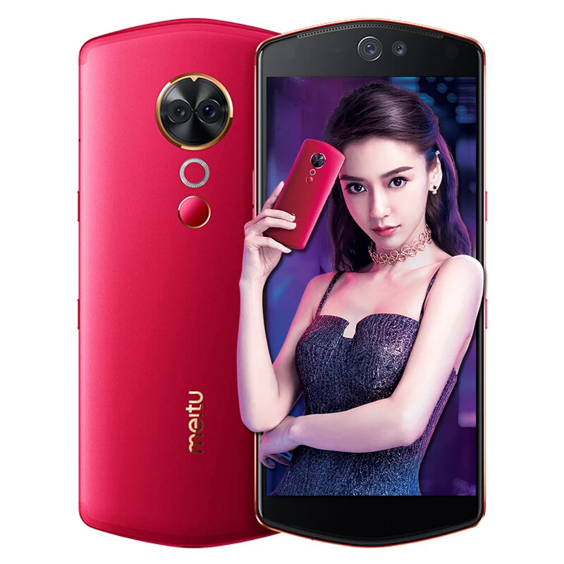 Стоковая глобальная прошивка Meitu T9 мобильный телефон Snapdragon 660 Android 8,1 6,0" Amoled 2160x1080 4 Гб Ram 128 ГБ Rom 12,0 МП отпечаток пальца