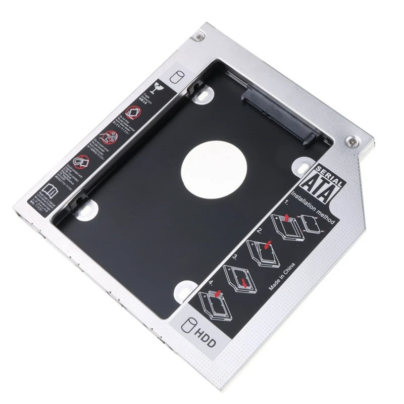 

Hard Disk Drive 9.5Mm 1Aluminium Alloy Case For 2.5Inch Ssd Case Hard Disk Bracket Sata Iii 3.0 For Notebook.
