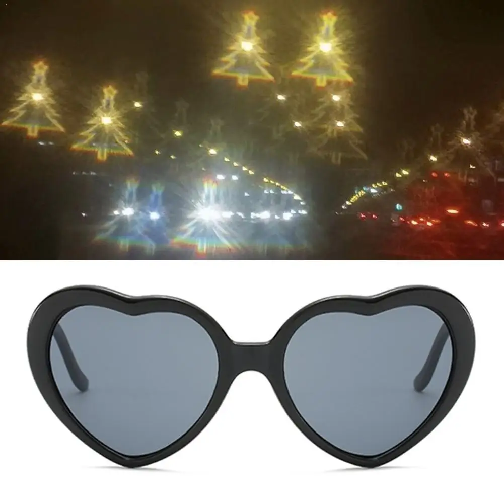 

3D Rave Prism Diffraction Christmas Tree Lens Glasses For Kids Year Prism Merry Plastic Diffraction Xmas Gift Rave New Deco Q1T0