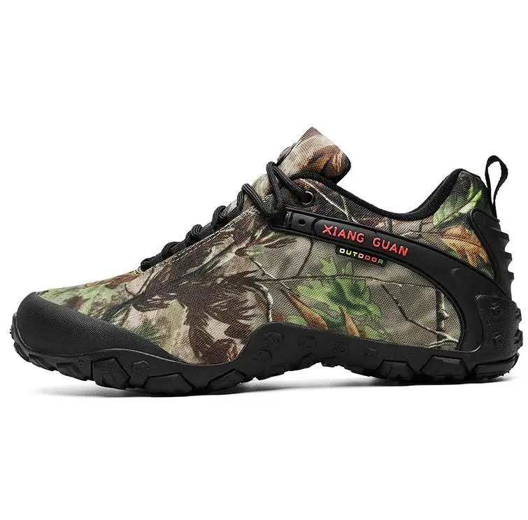 Low Top Black Унисекс Высокая/с низким берцем на открытом воздухе восхождение, кэмпинг походы ботинки кроссовки для Для женщин Для мужчин охота отслеживания походные ботинки обувь - Цвет: Low Top Black