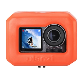

For Dji Osmo Action EVA Floating Protective Case Orange Surfing Housing Shell Floaty Box For Dji Osmo Action Camera Accessories