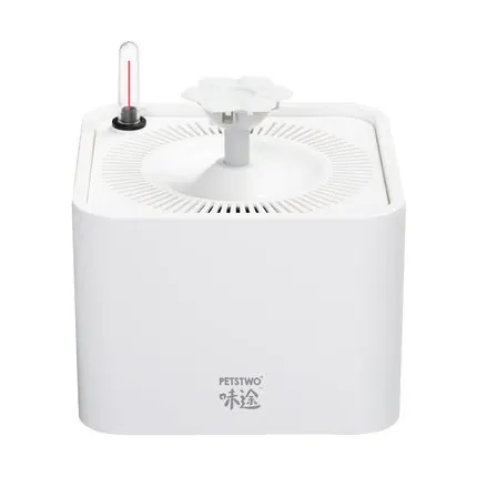 Белый Xiaomi Pets Dogs Cats диспенсер для воды электрический 2L чаша для воды с фильтрами фонтан для воды питатель для кошек собак щенка котенка - Цвет: Белый