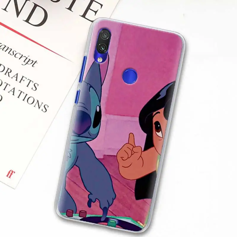 Чехлы для телефона с милым рисунком Лило Ститч для huawei Y9 Y5 Y6 Y7 Y9 Nova 5 5i Pro 5T Honor Y6 Y7 Y9 Твердый Чехол