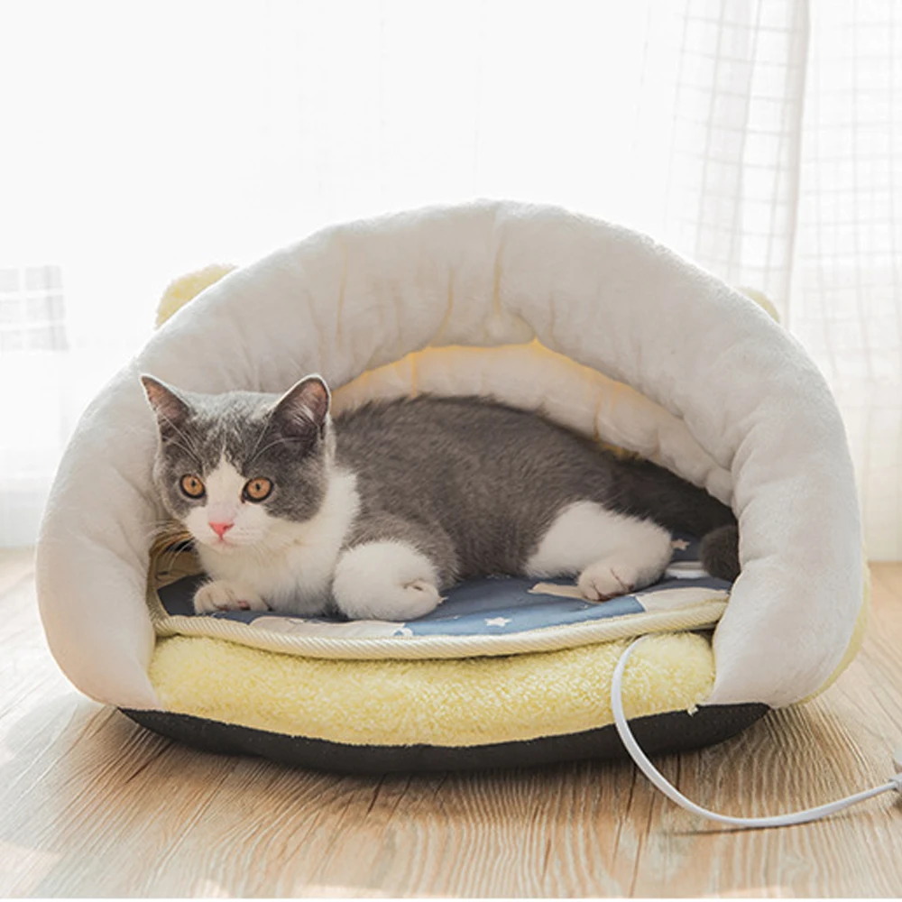 Pet Dog Cat Electric Blanket Temperature Adjustment Timing Waterproof Electric Blanket Cat Dog