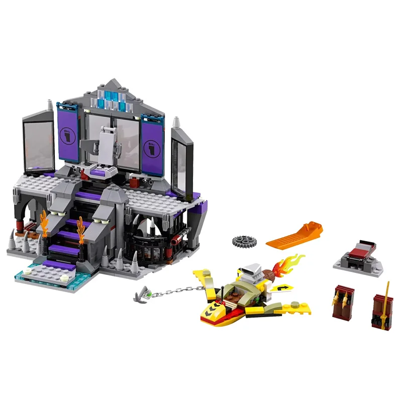 

2019 Ninja Toys Shredder's Lair Rescue Compatible Legoines Ninjagoing 79122 Building Blocks Bricks Education for Children Gift