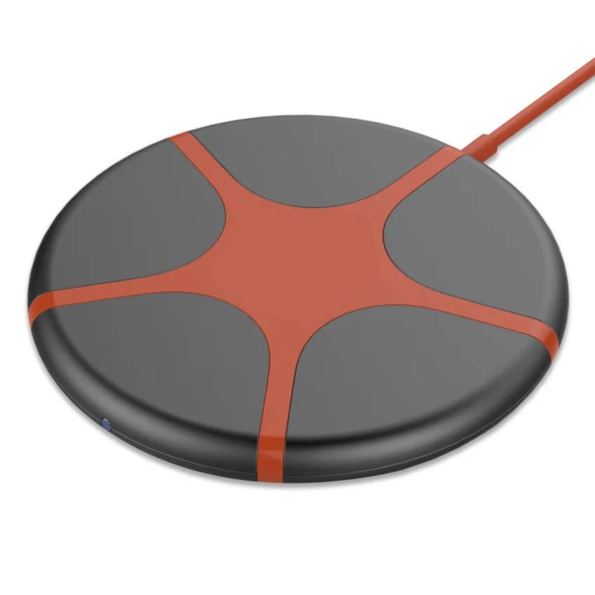 

QI creative five-pointed star desktop mobile phone wireless charger wireless transmitter 10w fast charge FOR: iphone Samsung