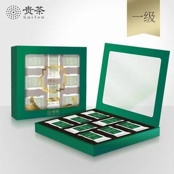 

Green Tea Gift Box-Guizhou Green Tea 225G Tea Ceremony Away Expensive Tea Emerald China Dream Gift Box 3G * 75 Bag