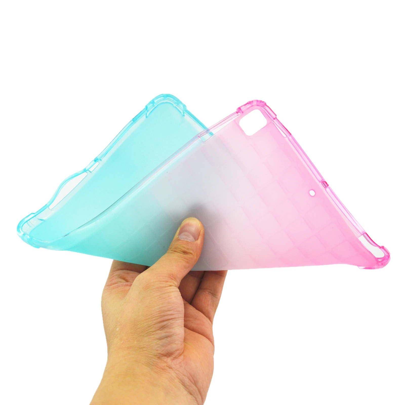 Ultra-thin Case For iPad 10.2 Case A2200 A2198 A2233 Soft Silicone TPU Gradient Cover For iPad 7 10.2 Tablet Case