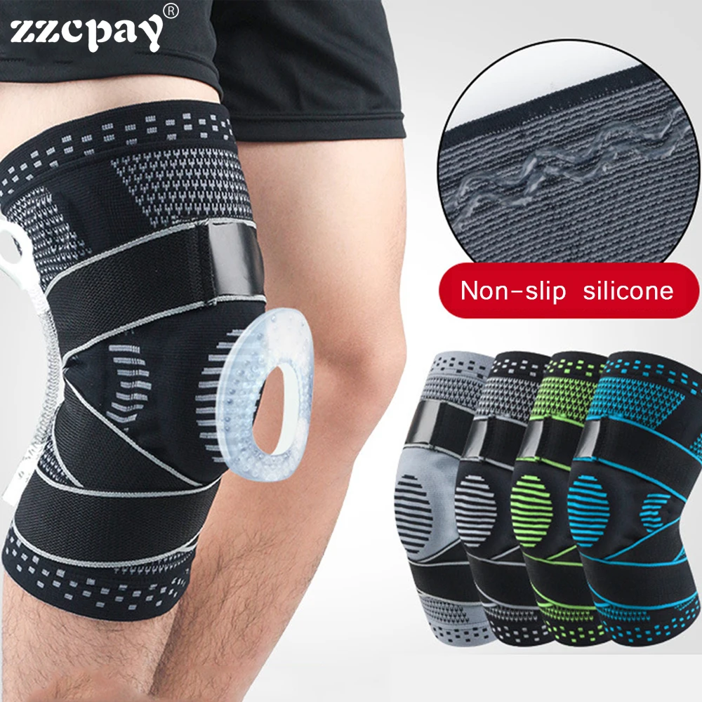 

1 Pcs of Sports Knee Pads Compression Fitness Knee Pads Running Basketball Volleyball Knee Pads Sports Support Joint Protection