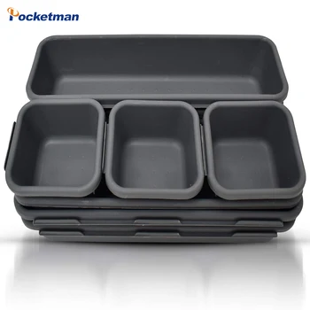 

8pcs Interlocking Drawer Dividers for Organizing and Storage Desk Drawer Tidy Jewellery Clothing Kitchen Storage Box for Car