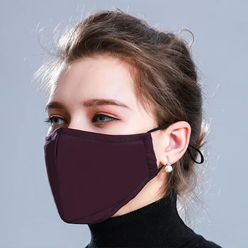 

Cotton Reusable Face Dust Mask Black Mask Activated Carbon Filter Anti Dust Personality Mouth Face Masks Adult Fast Shipping