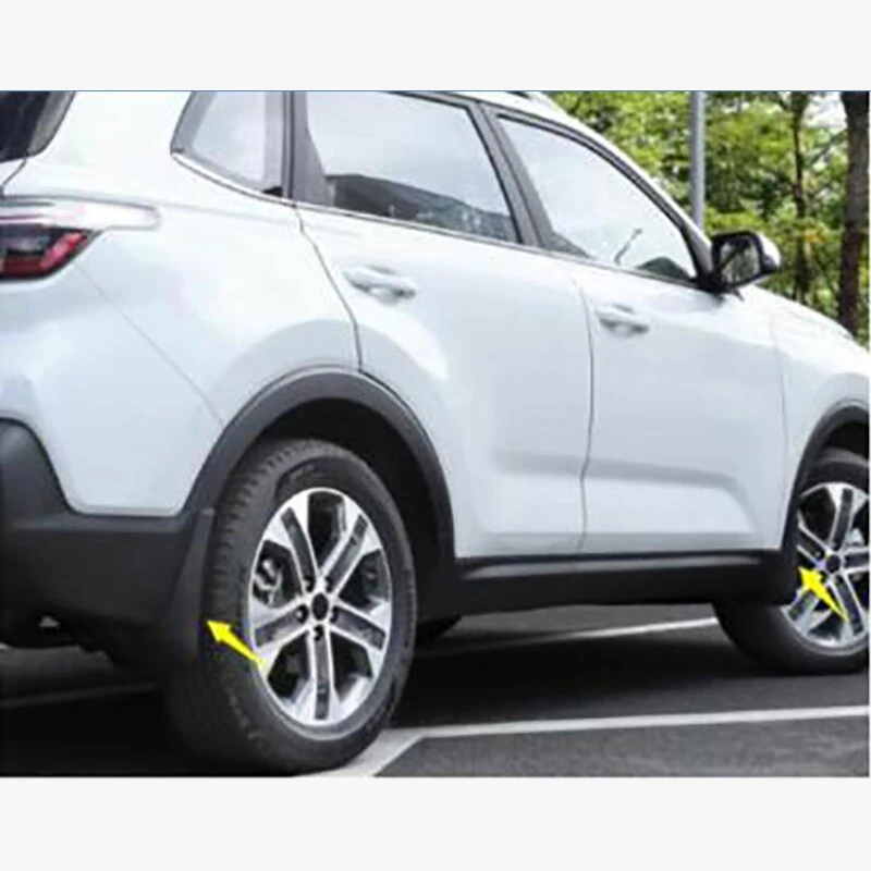 Для kia нового поколения Sportage крыло специальный грязевой дефлектор кожаные декоративные аксессуары