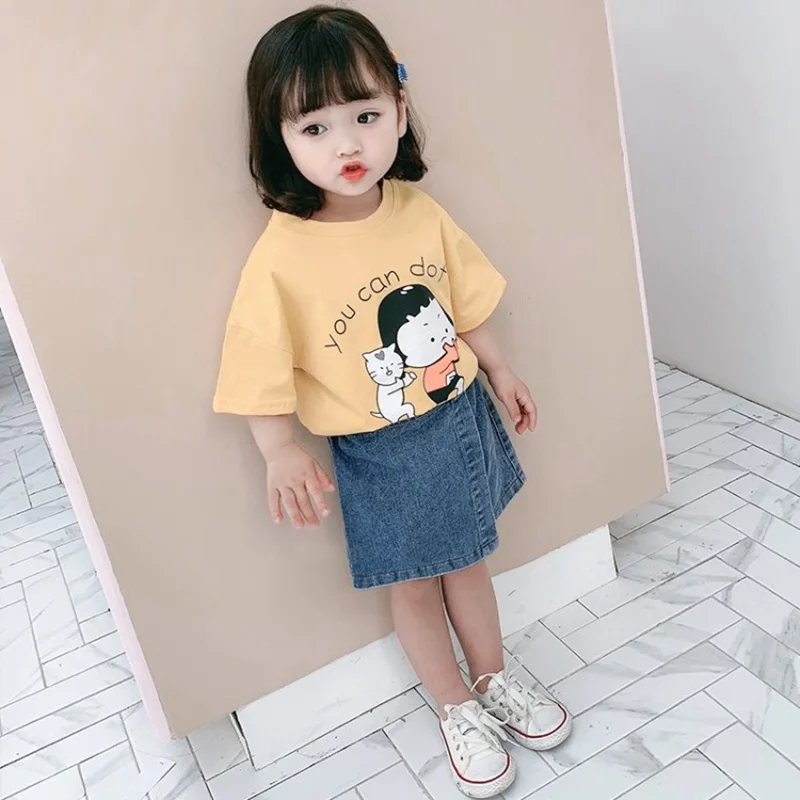 COOTELILI Kids Clothing Summer Girls Shorts Skirt Baby Jeans Pants Summer Beach Denim Pant Shorts For Girls Clothing (7)