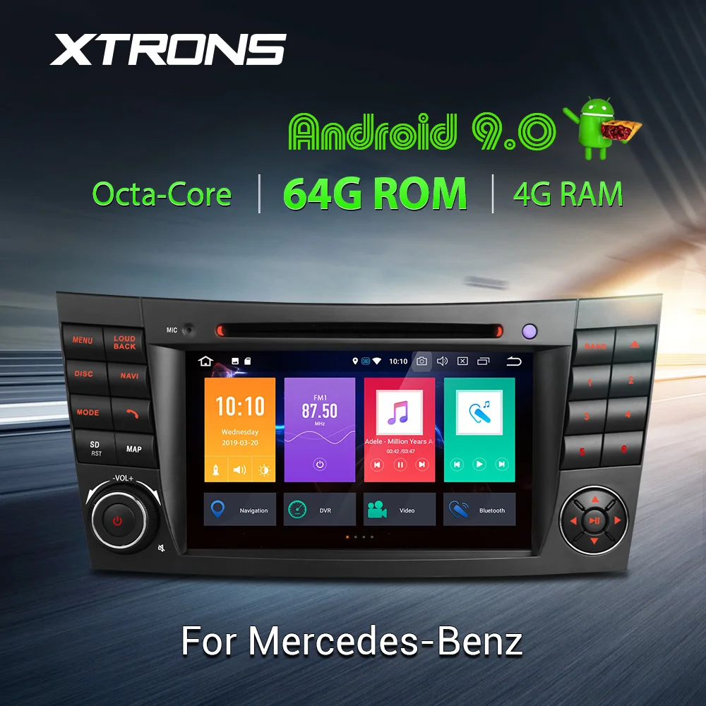 Cheap XTRONS PX5 Android 9.0 Radio Car DVD Player GPS OBD for Mercedes Benz E Class W211 E200 E220 E240 E270 E280 2002-2008 CLS W219 0