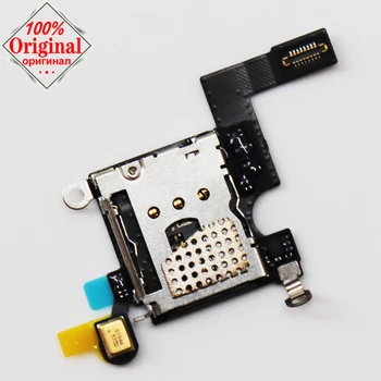 

5-30pcs Original For Google pixel3 pixel 3 Sim Card Reader Holder Pins Tray Slot Part with micphone mic connector flex cable