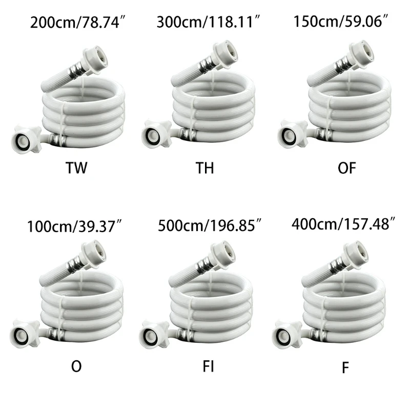 Tuyau universel Flexible pour Machine à laver, tuyau d'entrée d