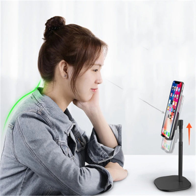 

Phone Stand For iPhone 11 Xiaomi Mobile Phone Desktop Stand For iPhone X XS 7 8 Portable Cell Phone Mobile Holder Rack dropship