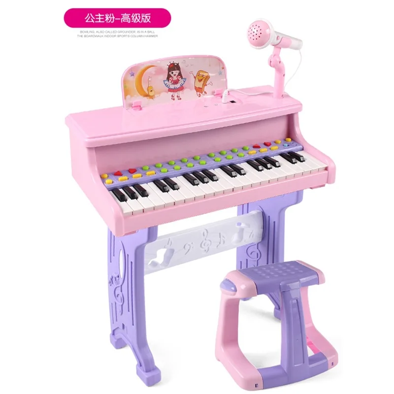 

Serial Refers to CHILDREN'S Electronic Keyboard Early Education Beginner Chargeable 1-3-6-Year-Old Send Microphone Baby Music Fa