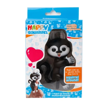 

Tech Interactive Baby Finger Tip Squirrel Electronic Touch Motion Kids Pet Toy 634F