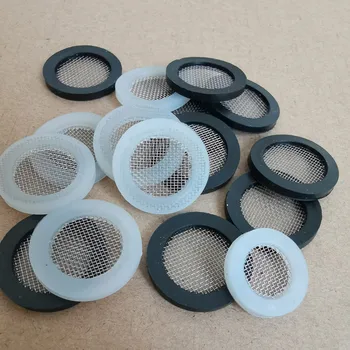 

LIUYUE Filter Net Gasket 20 pcs 1/2''3/4'' Seal O-Ring Hose Gasket Flat Washer Thread Shower Nozzle Connector Faucet Grommet