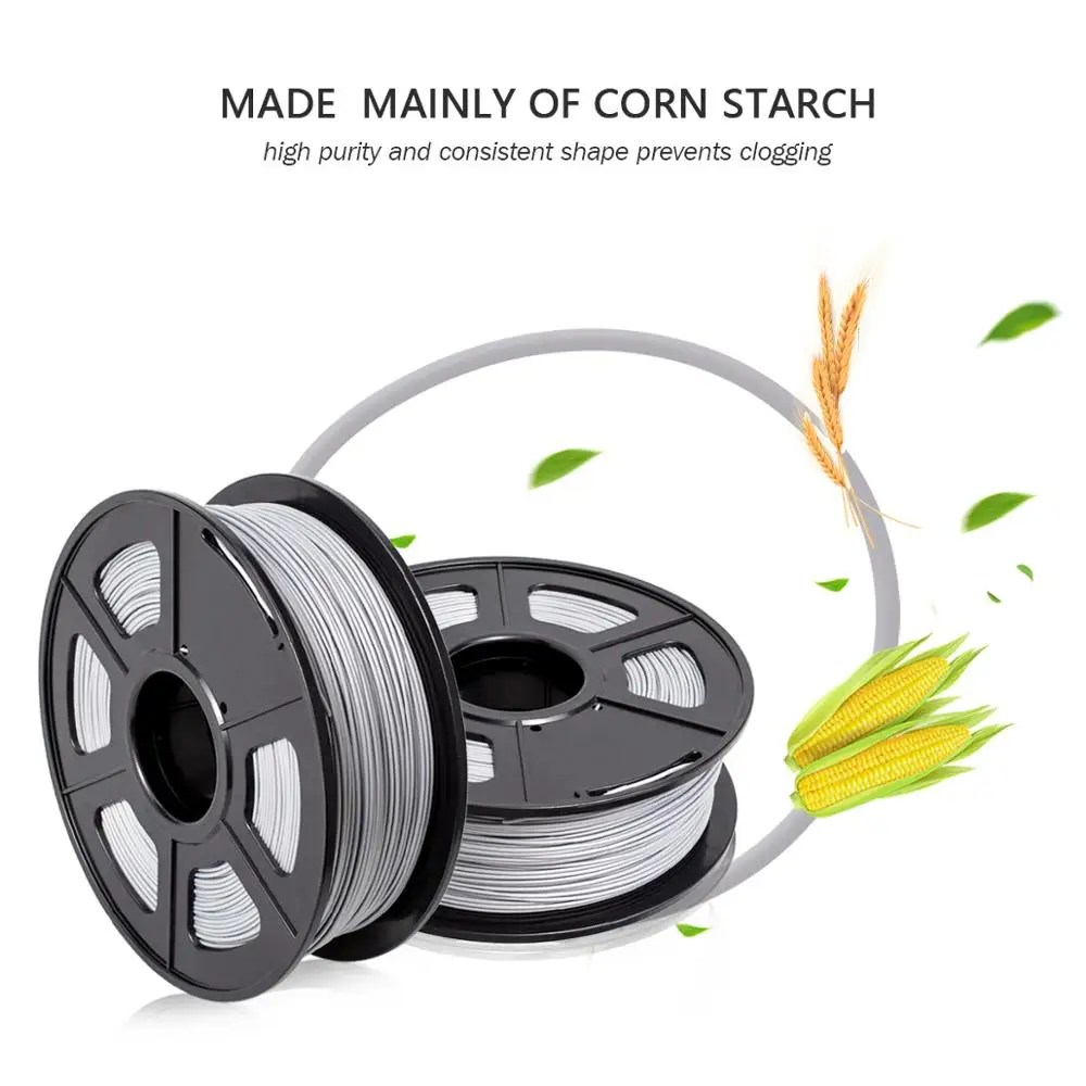 SUNLU 1 75 мм кг PLA 3D Peinter нити отличное устойчив к механическому воздействию 3d