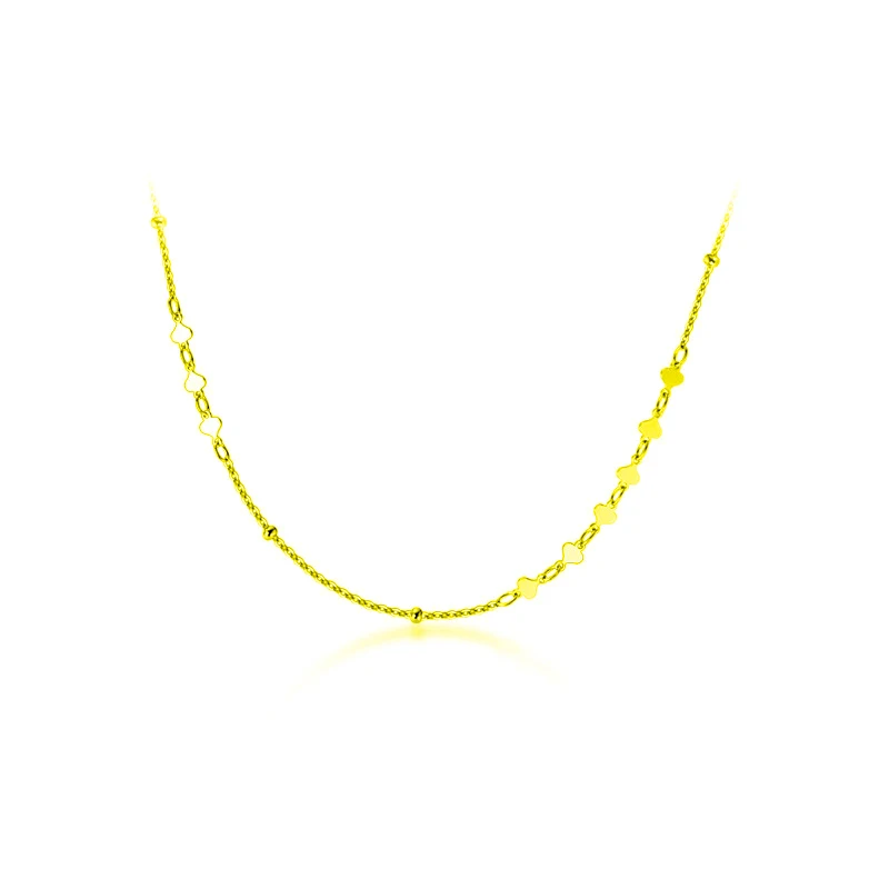 D6087 Gold ElfoPlataSi, 925 пробы, серебряное, минималистичное, геометрическое, яркое ожерелье-чокер с диском для модных женщин, 925, ювелирное изделие, Богемия, подарок, D332 - Окраска металла: D6087 Gold