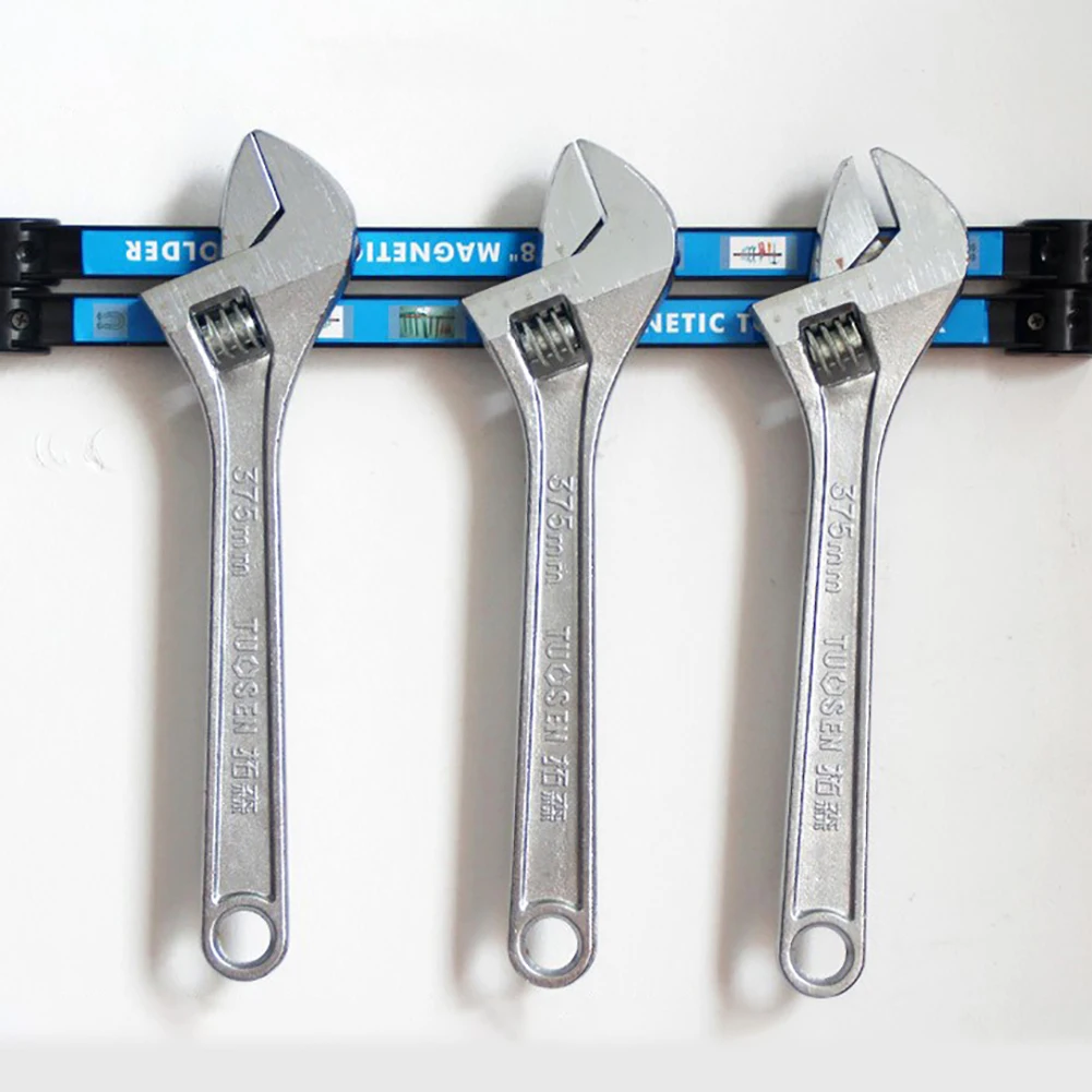 

Magnetic Tool Holder Bar Organizer Storage Rack Tool With Strong Magnet Storage For Garage Workshop Metal Tools