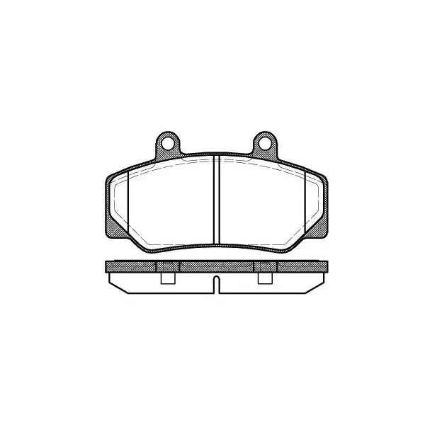 Колодки дисковые п.\ Volvo 740/760/780 84-90/940 90-95 диск 15"