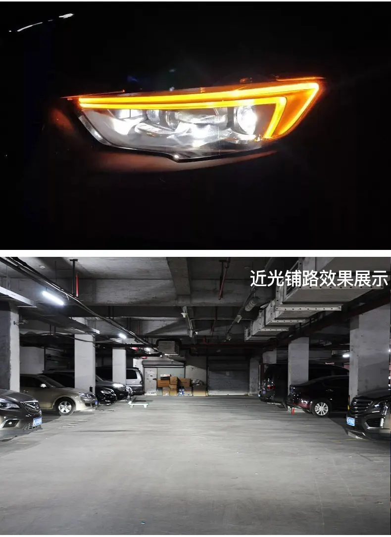BeingWins автомобильный Стайлинг светодиодный фары для Buick Regal- Regal Головной фонарь светодиодный объектив двойной луч все светодиодный фары