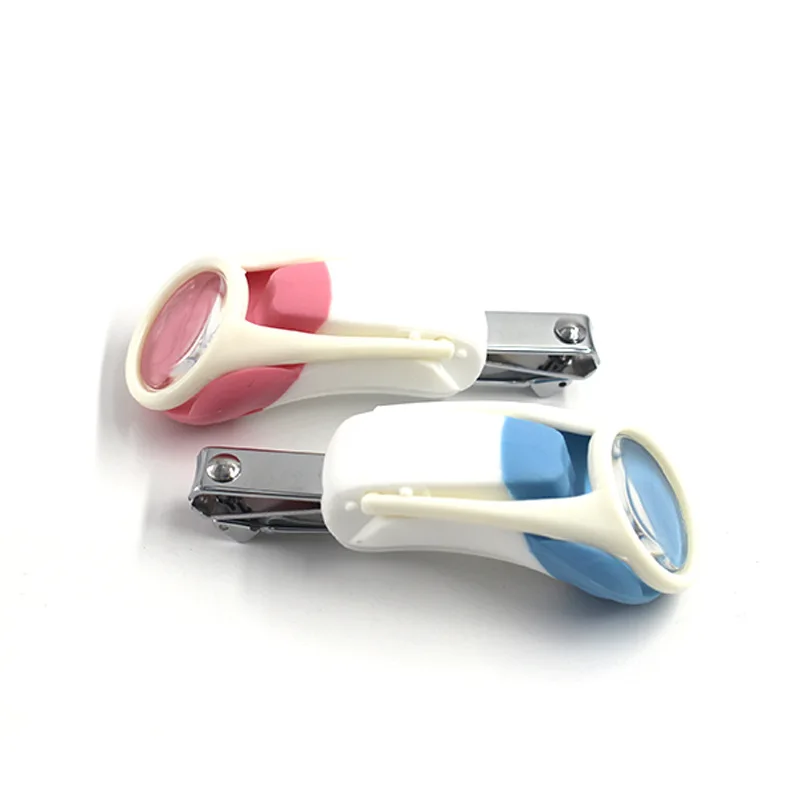 

Duo la duo bu Magnifying Glass Nail Clippers Safe Nail Scissors Maker Baby Safe Anti-Meat Nail Clippers