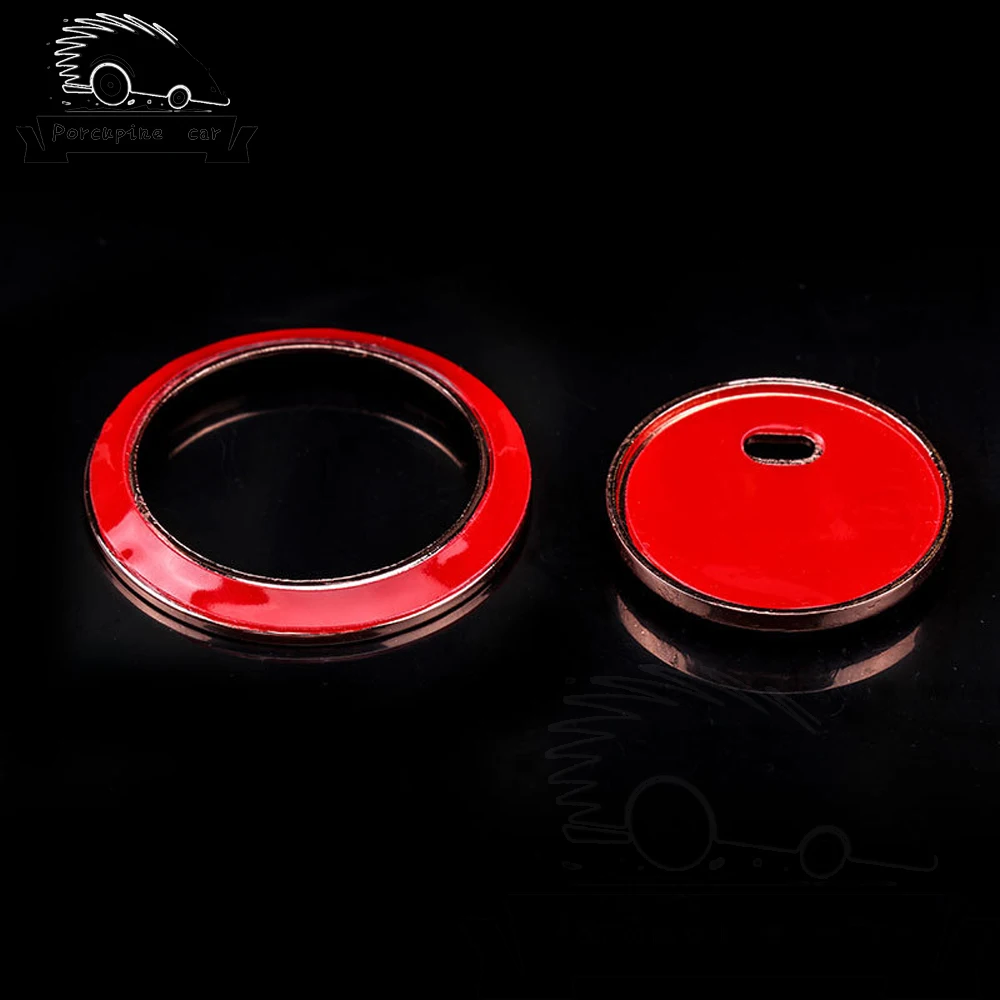 Botão de Parada de Partida do Motor do Carro de Diamante Tampa do Interruptor do Sistema Keyless para Mazda Decoração Atenza Axela Carro -styling 3 6 Cx-4 Cx-5 7 Interruptor Do Sistema Keyless Para Mazda 3