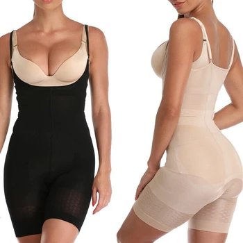 

Woman Slim Underwear One Piece Bodysuit Shapewear Lady Underbust Body Shapers S M L XL 2XL 3XL Lingerie Plus Size Waist Trainer