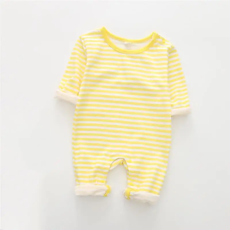 Новая зимняя одежда для маленьких мальчиков, девочка Onesies, Детские хлопковые Ползунки Комбинезон для Хэллоуина с длинными рукавами и тыквой, Детский костюм для 0-24 месяцев