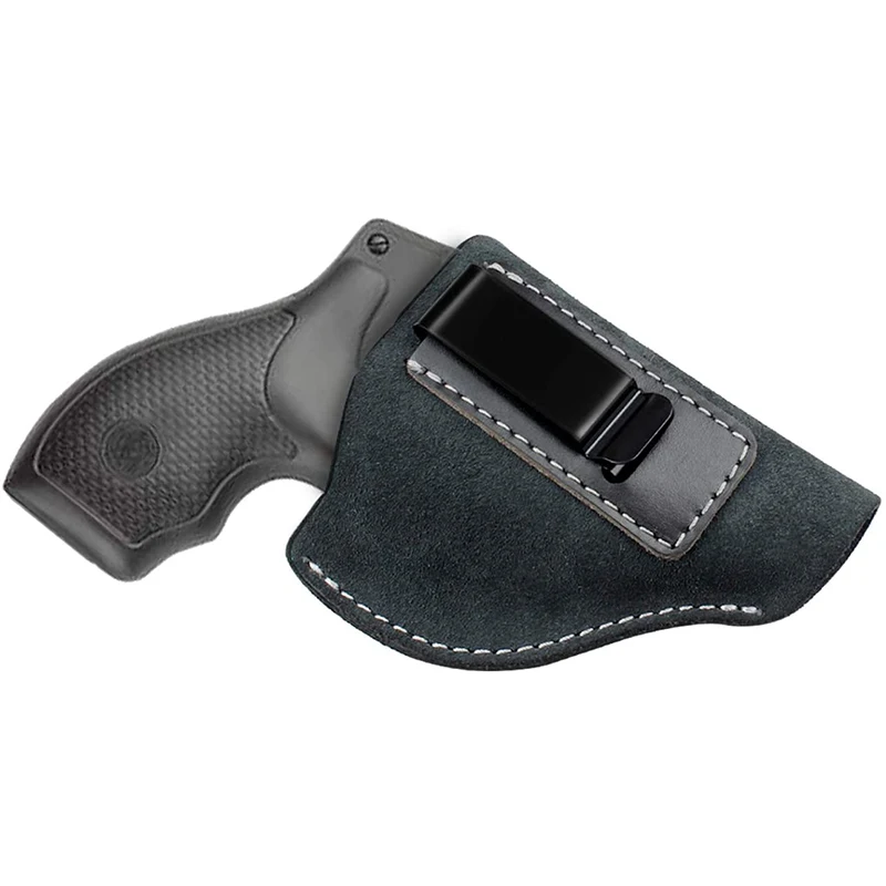 

Leather Holster Fits Most J Frame Revolvers Ruger SP101 LCR Smith Taurus 50 85 Charter Arms Kimber K6s & Most.38 Special Type
