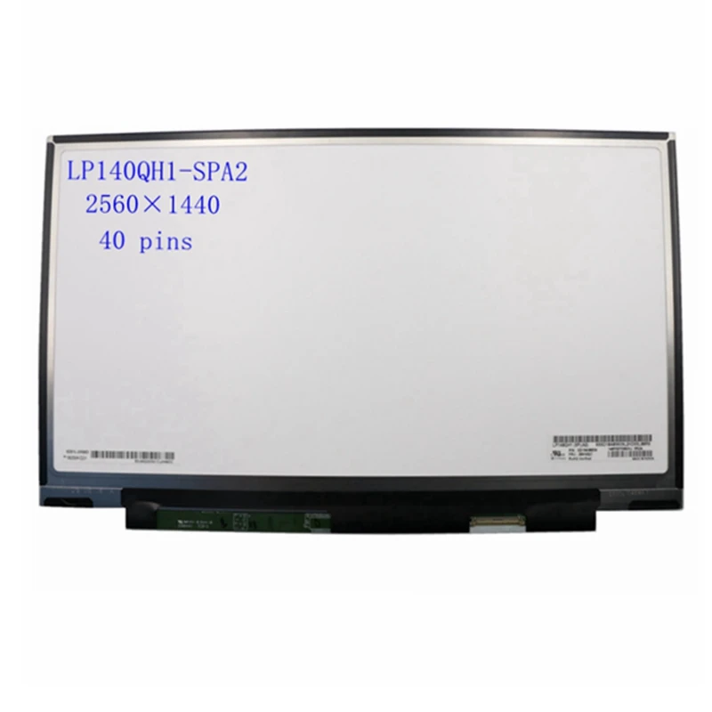 14 0 'дюймов QHD 2560*1440 slim 40 штифтов LP140QH1-SPA2 LP140QH1 (SP)(A2) ноутбук ЖК-дисплей Дисплей