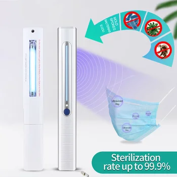 

Portable UV Sterilizer Light Ultraviolet Sterilization Lamp 3W UVC Germicidal Lamp Handhold Disinfection Bactericidal Light