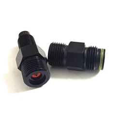 Double Male Threaded-Adapter Coupling G1/2 and M16*P1.5 12g CO2 Adapter With CO2 88g Bottle Threads for Airsoft Rifle Paintball