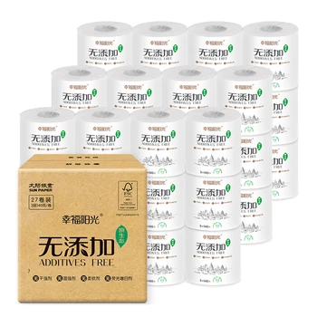 

10 rolls/set Toilet Roll Paper Durable Home Kitchen Bath Toilet Roll Paper Tissue Roll 3 Layers Thicken Toilet Roll Paper