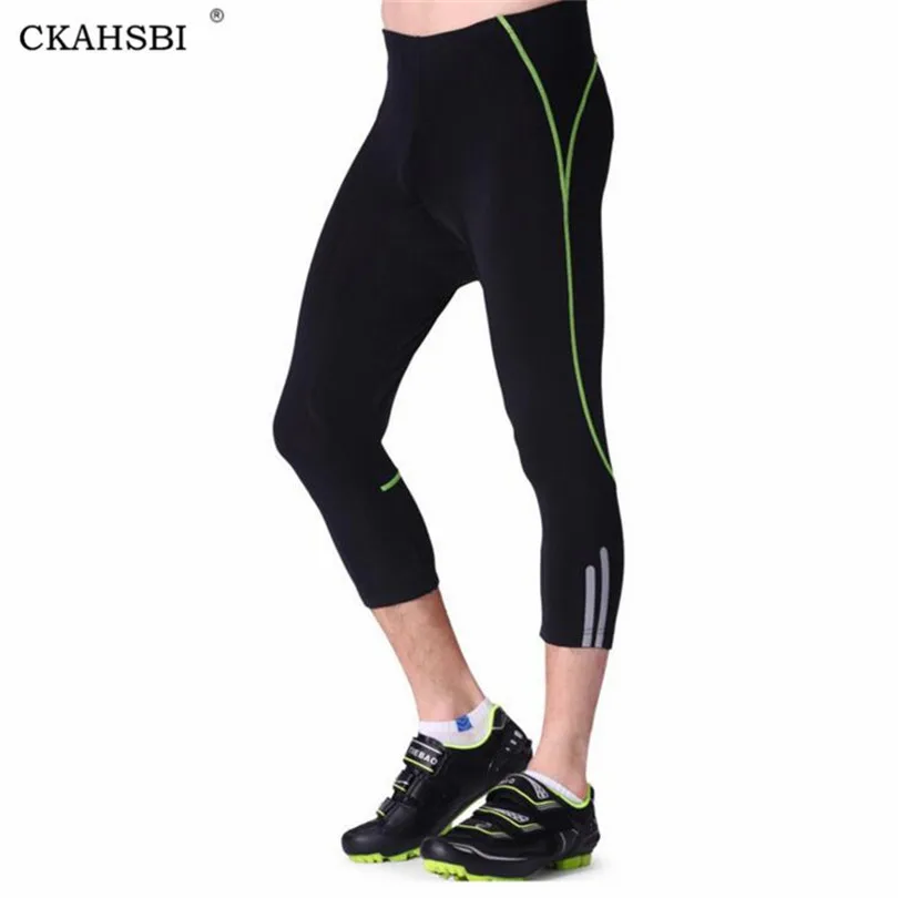CKAHSBI велосипедные шорты узкие брюки, штаны, велосипедные Светоотражающие гелевые мягкие MTB мужские весенние велосипедные эластичные штаны с высокой талией мужские
